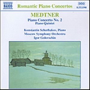 Medtner Nikolay - Piano Concerto No 2 / Piano Qu ryhmässä CD @ Bengans Skivbutik AB (2011748)