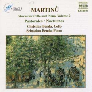Martinu Bohuslav - Cello Piano ryhmässä CD @ Bengans Skivbutik AB (2011753)