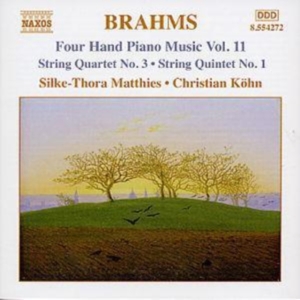Brahms Johannes - Four Hand Piano Music 11 ryhmässä CD @ Bengans Skivbutik AB (2011758)