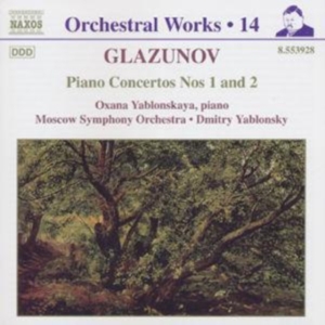 Glazunov Alexander - Piano Concertos 1 & 2 ryhmässä CD @ Bengans Skivbutik AB (2011760)