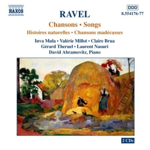 Ravel Maurice - Songs For Voc & Piano ryhmässä CD @ Bengans Skivbutik AB (2011775)