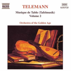 Telemann Georg Philipp - Tafelmusik Vol 2 ryhmässä CD @ Bengans Skivbutik AB (2011794)