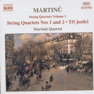 Martinu Bohuslav - String Quartets Vol 1 ryhmässä CD @ Bengans Skivbutik AB (2011801)