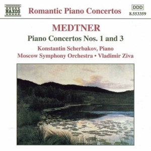Medtner Nikolay - Piano Concertos 1 & 3 ryhmässä CD @ Bengans Skivbutik AB (2011803)