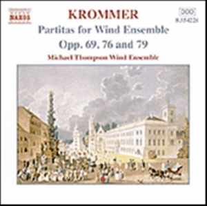 Krommer Franz - Partitas For Wind Ens ryhmässä CD @ Bengans Skivbutik AB (2011805)