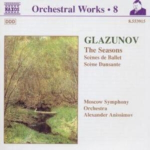 Glazunov Alexander - The Seasons ryhmässä CD @ Bengans Skivbutik AB (2011806)