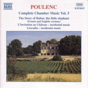 Poulenc Francis - Complete Chbr Music Vol 5 ryhmässä CD @ Bengans Skivbutik AB (2011809)
