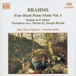 Brahms Johannes - Four Hand Piano Music 3 ryhmässä CD @ Bengans Skivbutik AB (2011829)