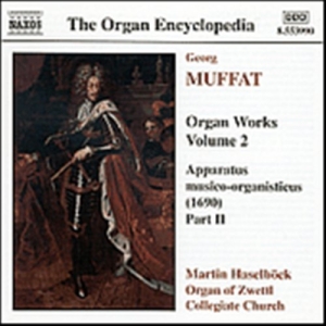 Muffat Georg - Organ Works Vol 2 ryhmässä CD @ Bengans Skivbutik AB (2011871)
