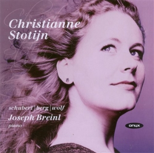 Stotijn Christianne - Schubert/Berg/Wolf - Lieder ryhmässä CD @ Bengans Skivbutik AB (2012063)