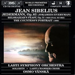 Sibelius Jean - Everyman ryhmässä CD @ Bengans Skivbutik AB (2012243)