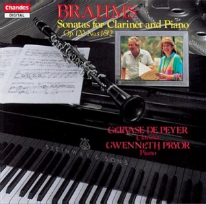 Brahms - Clarinet Sonatas ryhmässä CD @ Bengans Skivbutik AB (2012266)