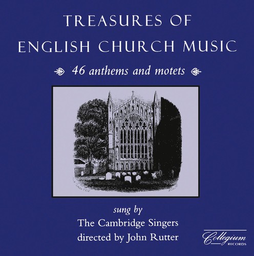 Rutter John/Cambridge Singers - Treasures Of English Church Mu ryhmässä CD / Klassiskt @ Bengans Skivbutik AB (2012595)