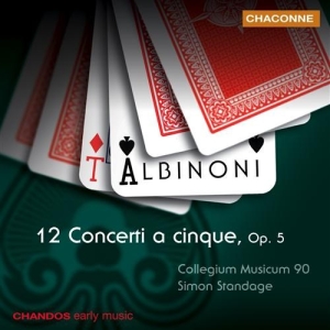 Albinoni - 12 Concerti A Cinque ryhmässä Externt_Lager / Naxoslager @ Bengans Skivbutik AB (2012764)
