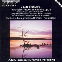 Sibelius Jean - Origin Of Fire /Sandels ryhmässä CD @ Bengans Skivbutik AB (2012792)