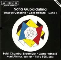 Gubaidulina Sofia - Bn Conc/Concordanza/Detto 2 ryhmässä Externt_Lager / Naxoslager @ Bengans Skivbutik AB (2012820)