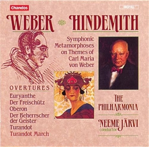 Weber - Five Overtures ryhmässä CD @ Bengans Skivbutik AB (2012941)