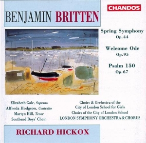 Britten - Spring Symphony ryhmässä CD @ Bengans Skivbutik AB (2013002)