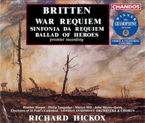 Britten - War Requiem ryhmässä CD @ Bengans Skivbutik AB (2013073)