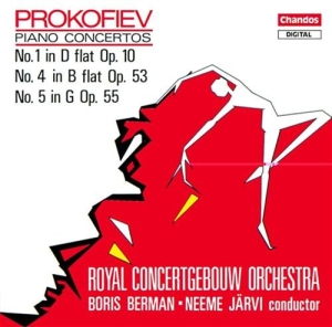 Prokofiev - Piano Concertos 1,4 & 5 ryhmässä CD @ Bengans Skivbutik AB (2013114)