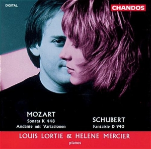 Mozart / Schubert - Piano Duos ryhmässä CD @ Bengans Skivbutik AB (2013132)