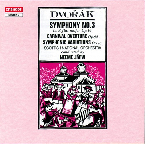 Dvorak - Symphony No. 3 ryhmässä CD / Klassiskt @ Bengans Skivbutik AB (2013141)