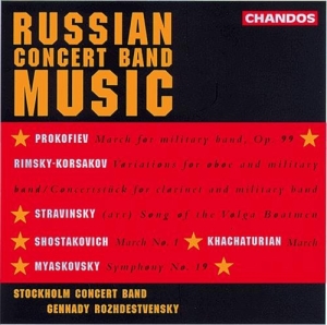 Various - Russian Concert Band Music ryhmässä CD @ Bengans Skivbutik AB (2013163)