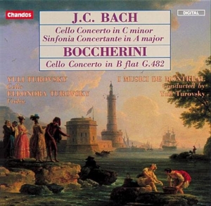 Bach / Boccherini - Cello Concerto ryhmässä CD @ Bengans Skivbutik AB (2013198)