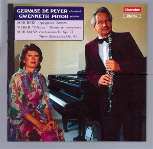 Schubert / Weber / Schumann - Works For Clarinet & Piano ryhmässä CD @ Bengans Skivbutik AB (2013519)