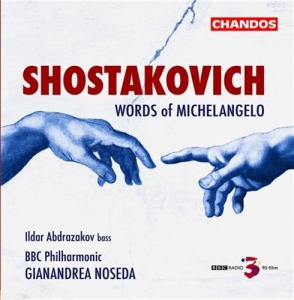 Shostakovich - Words Of Michelangelo ryhmässä CD @ Bengans Skivbutik AB (2013529)