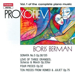 Prokofiev - Piano Music 1 ryhmässä CD @ Bengans Skivbutik AB (2013643)