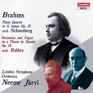 Brahms - Orchestral Piano Quartet ryhmässä CD @ Bengans Skivbutik AB (2013673)
