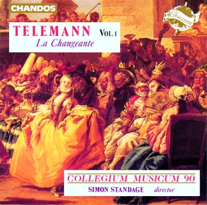 Telemann - La Changeante ryhmässä CD @ Bengans Skivbutik AB (2013715)