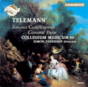 Telemann - Sonates Corellisantes ryhmässä CD @ Bengans Skivbutik AB (2013848)