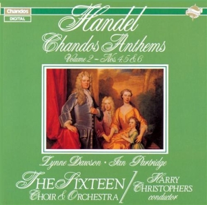 Handel - Chandos Anthems Vol 2 ryhmässä CD @ Bengans Skivbutik AB (2013875)