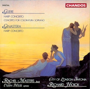Gliere / Ginastera - Harp Works ryhmässä CD @ Bengans Skivbutik AB (2013929)