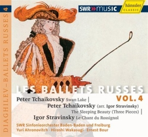 Stravinsky Tschaikovsky - V 4: Les Ballets Russes ryhmässä CD @ Bengans Skivbutik AB (2015222)