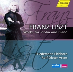 Liszt Franz - Works For Violin And Piano ryhmässä CD / Klassiskt @ Bengans Skivbutik AB (2015241)