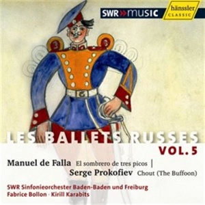 De Falla Karabits - V 5: Les Ballets Russes ryhmässä CD @ Bengans Skivbutik AB (2015254)