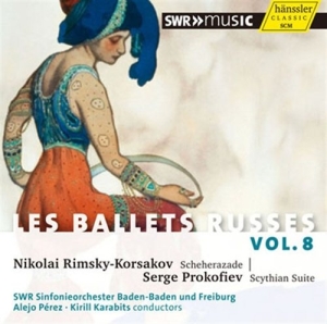 Prokofiev / Rimsky-Korsakov - Les Ballets Russes Vol. 8 ryhmässä CD @ Bengans Skivbutik AB (2015500)