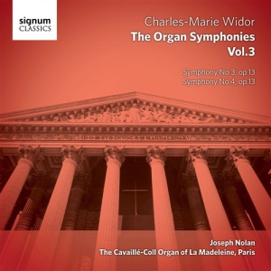 Widor - The Organ Symphonies Vol 3 ryhmässä CD / Klassiskt @ Bengans Skivbutik AB (2016075)