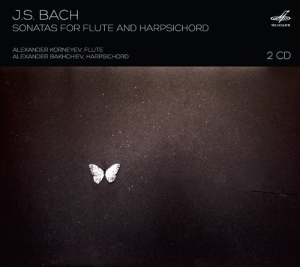 Bach - Sonatas For Flute And Harpsichord ryhmässä CD @ Bengans Skivbutik AB (2016124)
