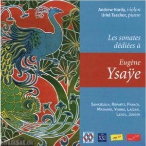 Various Composers - Les Sonates Dédiées À Eugène Ysaÿe ryhmässä CD @ Bengans Skivbutik AB (2016229)