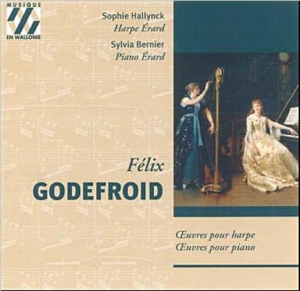 Godefroid - Pièces Pour Harpe Et Pour Piano ryhmässä CD @ Bengans Skivbutik AB (2016231)