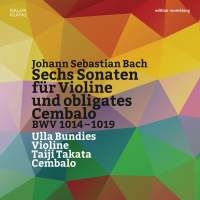 Bach - Sechs Sonaten For Violine ryhmässä CD @ Bengans Skivbutik AB (2016272)