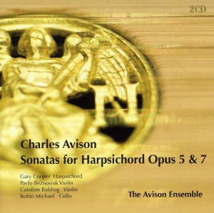 Avisoncharles - Sonatas For Harpsichord Opus 5 & 7 ryhmässä CD @ Bengans Skivbutik AB (2016527)
