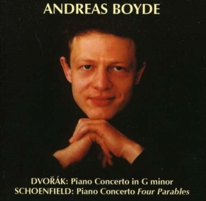Dvorak/Schoenfield - Klavierkonzert/Four Parables ryhmässä CD @ Bengans Skivbutik AB (2016730)