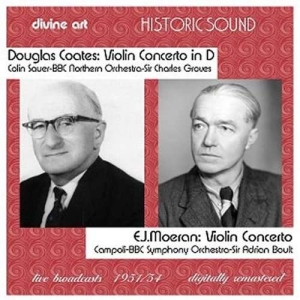 Coates-Moeran - Violin-Konzerte ryhmässä CD @ Bengans Skivbutik AB (2016742)