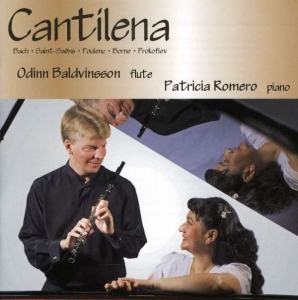 Bach/Poulenc/Prokofieff - Cantilena-Für Flöte Und Piano ryhmässä CD @ Bengans Skivbutik AB (2016779)