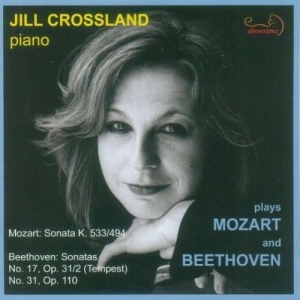 Mozart And Beethoven - Jill Crossland Plays ryhmässä CD @ Bengans Skivbutik AB (2016789)